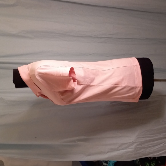 Nike Golf S 4/6 Pink Polo Shirt Fit Dry Henley - Picture 6 of 11